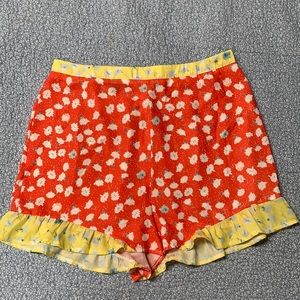 Parisian floral short